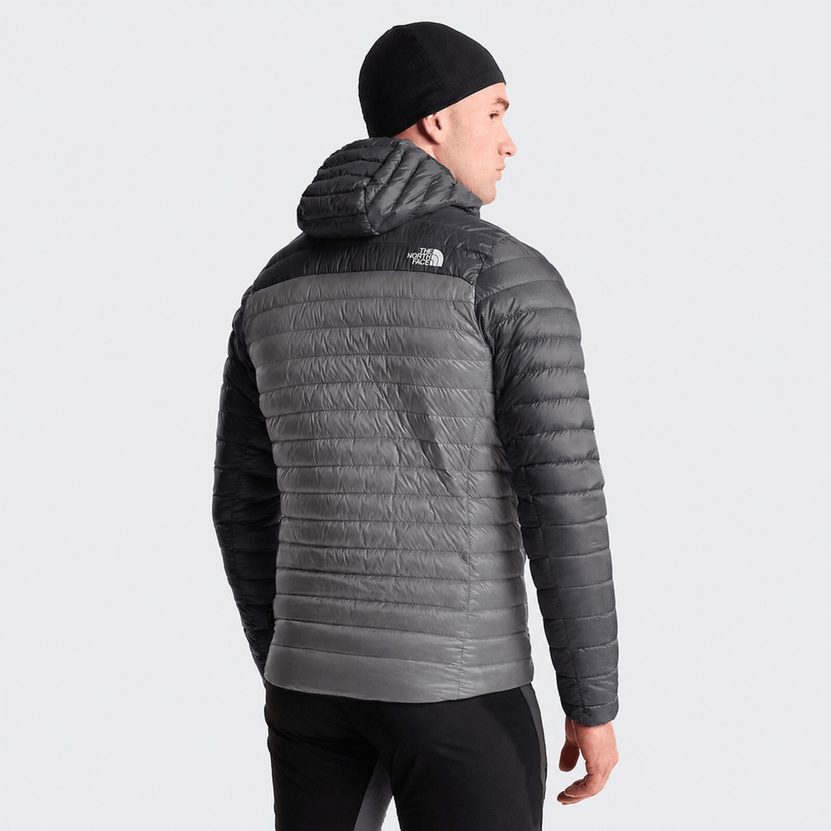 Men's The North Face Grey Bettaforca Lightweight Down Hooded Jacket