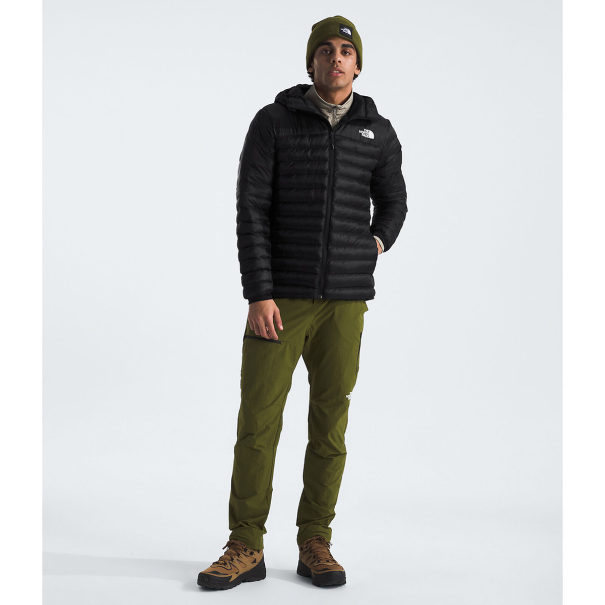 Men's The North Face Black Terra Peak Hooded Jacket