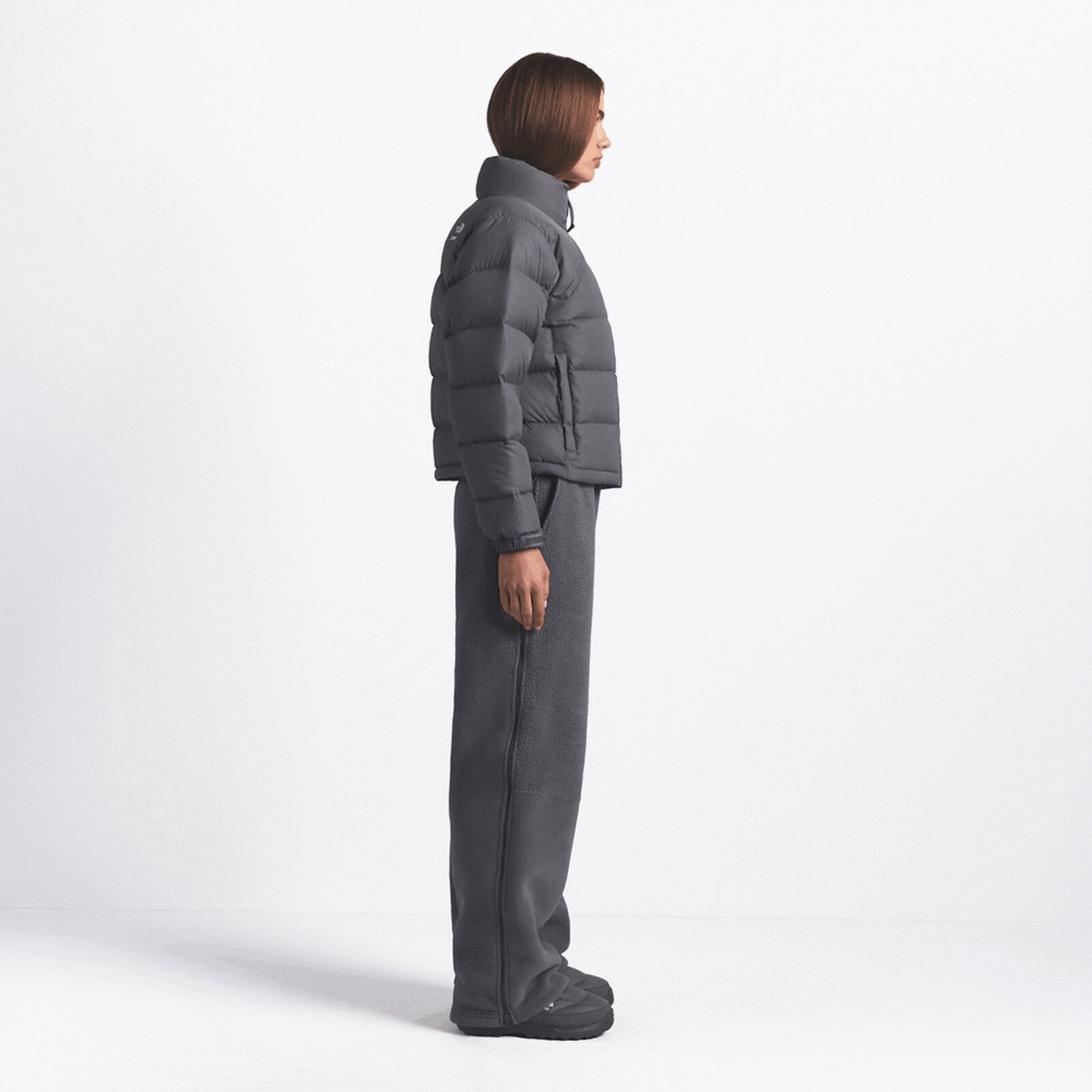Women's SK Gunmetal The North Face X SKIMS W 2000 Retro Nuptse Jacket