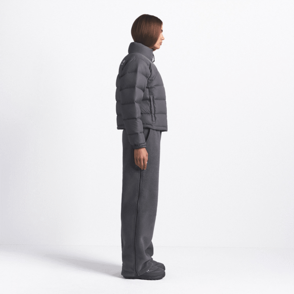 The North Face X SKIMS W 2000 Retro Nuptse Jacket sk Gunmental 3 (1)