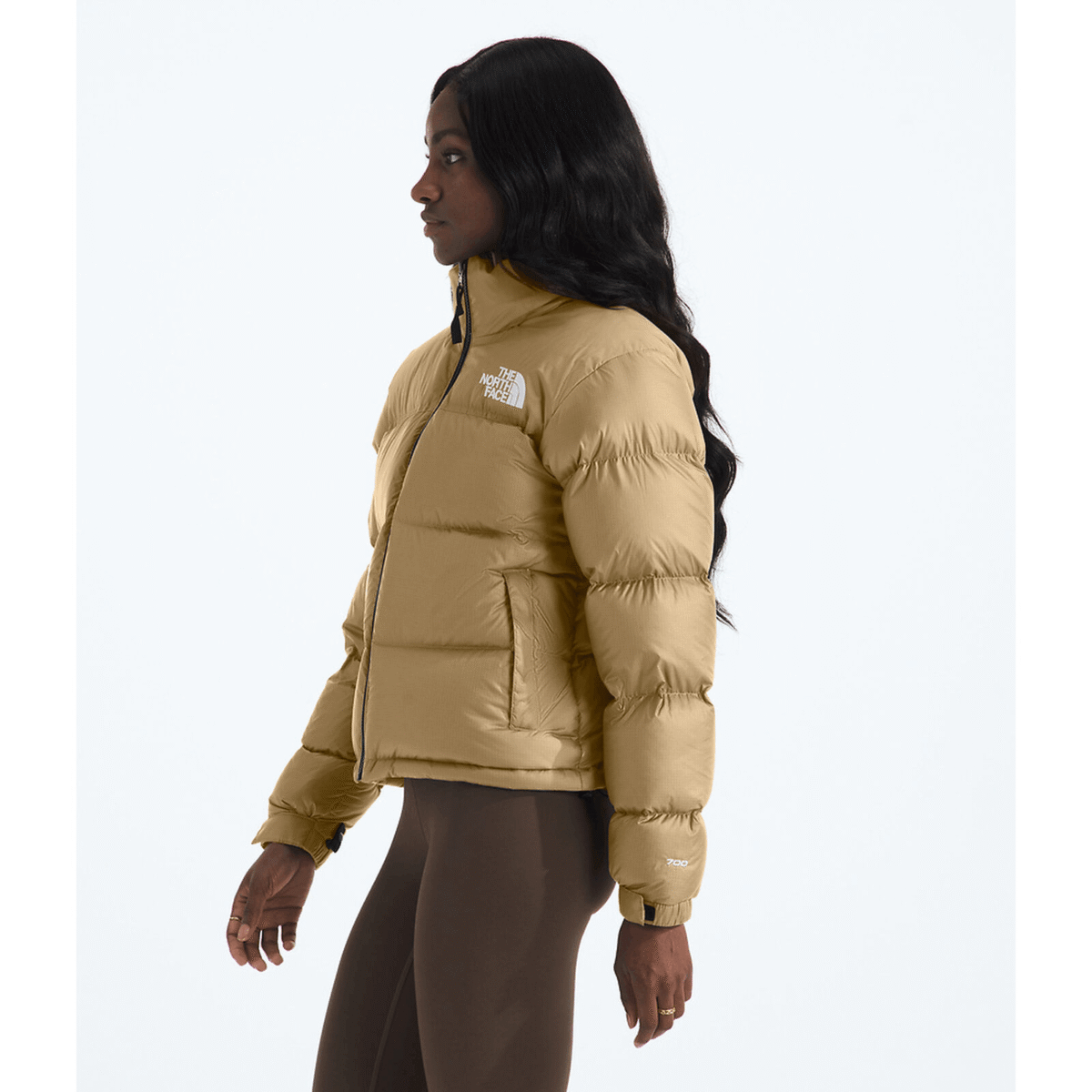 Women's Khaki The North Face 1996 Retro Nuptse Jacket